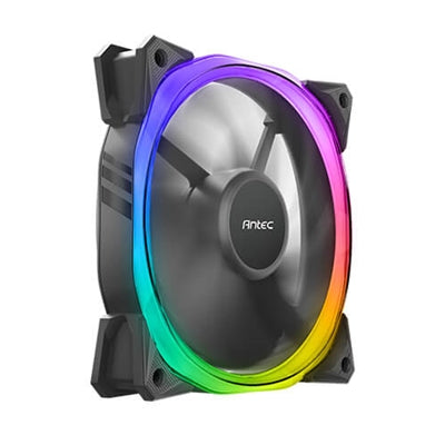 Antec Fusion 120mm ARGB PWM Fan – Black, 2000RPM, 57.93CFM