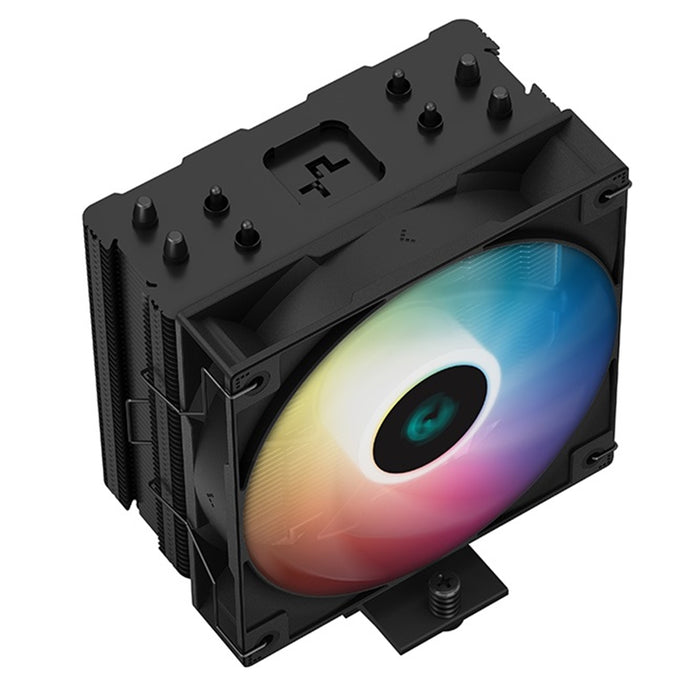 DeepCool AG400 Black ARGB V2 CPU Air Cooler, 120mm Fan, for AMD & Intel