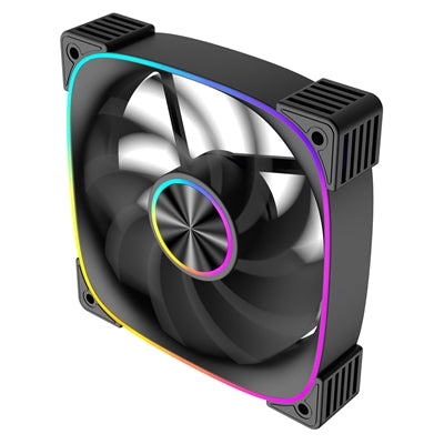 Vida Infinity02 120mm ARGB PWM Case Fan – White, Infinity Mirror
