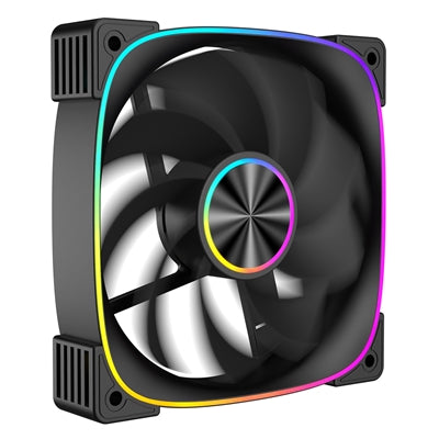 Vida Infinity02 120mm ARGB PWM Case Fan – White, Infinity Mirror