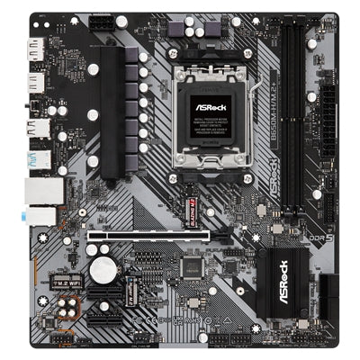 ASRock B650M‑H/M.2+ Micro‑ATX AM5 Motherboard – DDR5, Dual M.2, HDMI/DP