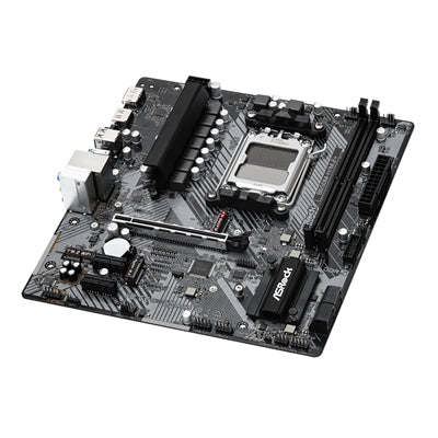 ASRock B650M‑H/M.2+ Micro‑ATX AM5 Motherboard – DDR5, Dual M.2, HDMI/DP