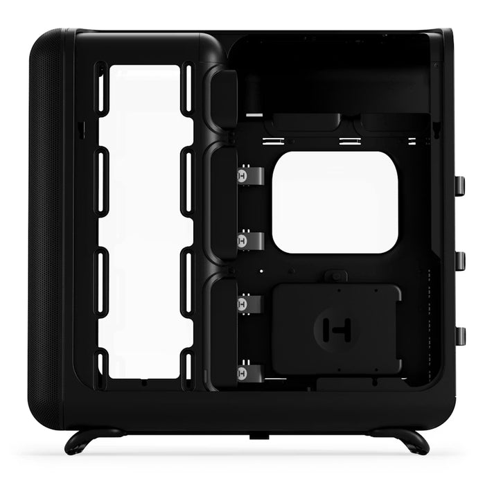 HYTE X50 Pitch Black Mid‑Tower Case – High Airflow / E‑ATX Support