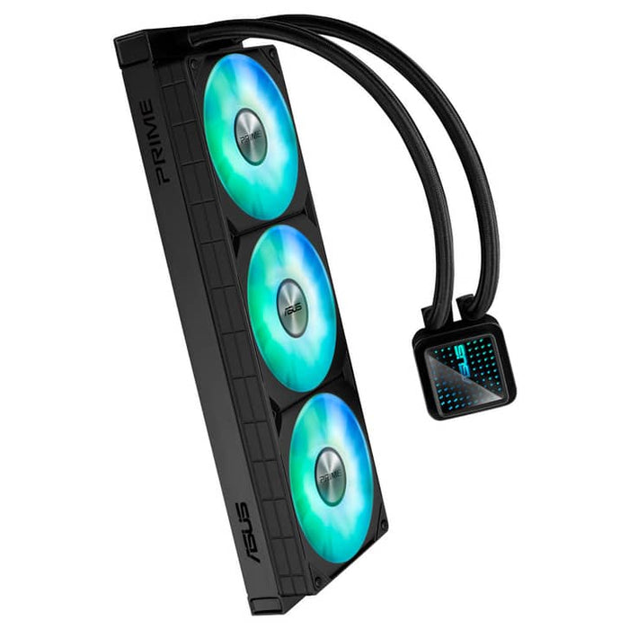 ASUS Prime LC 360 ARGB – 360mm AIO Liquid CPU Cooler, Triple 120mm ARGB Fans, Black
