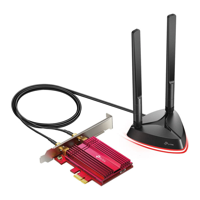 TP-Link (Archer TX3000E) AX3000 (574+2402) Wireless Dual Band PCI Express Wi-Fi 6 Adapter, Bluetooth 5.0, WPA3, Magnetized Base