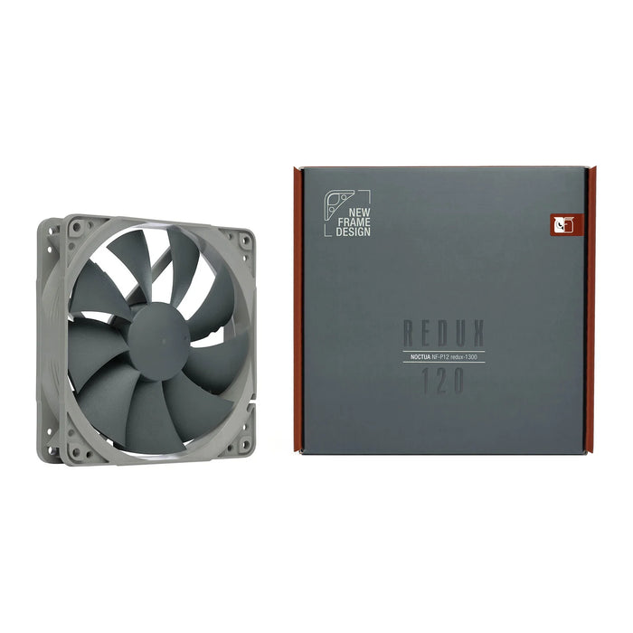 Noctua NF‑P12 REDUX 1300RPM 120mm Quiet Case Fan – Grey