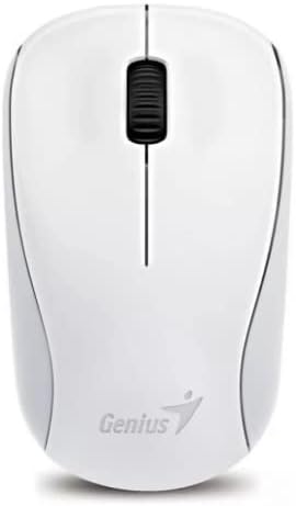 Genius NX‑7000 V2 Wireless Mouse – White, 1200 DPI, BlueEye Sensor