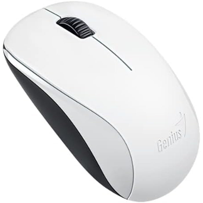 Genius NX‑7000 V2 Wireless Mouse – White, 1200 DPI, BlueEye Sensor