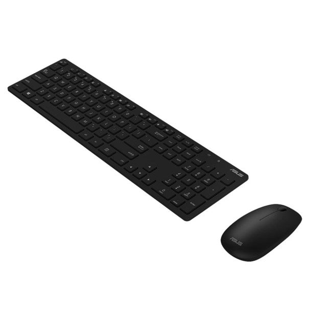 ASUS W5000 RF Wireless Keyboard & Mouse Bundle – Low Profile, 1600 DPI, UK Layout