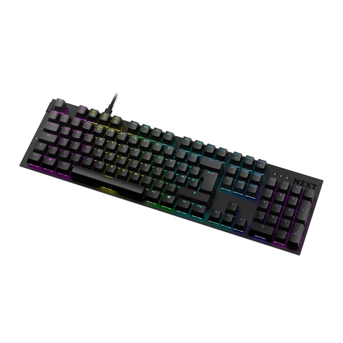 NZXT FUNCTION Mechanical Gaming Keyboard RGB Gateron Red Linear Switch Modular, UK
