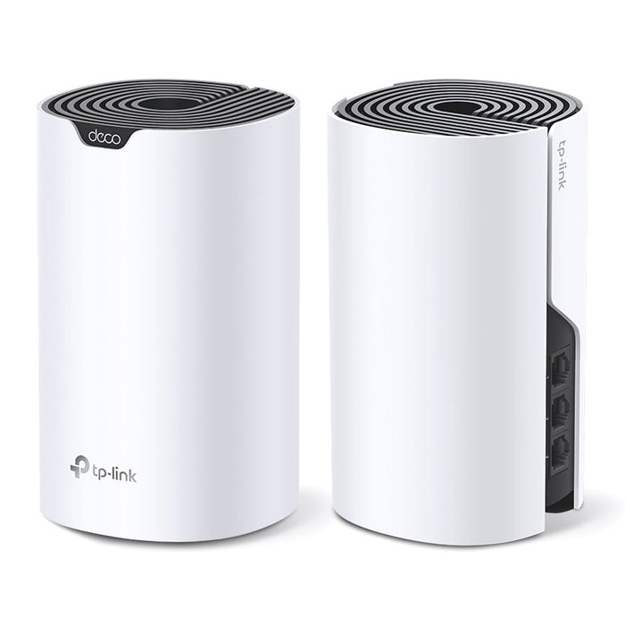 TP-LINK (DECO S7) Whole-Home Mesh Wi-Fi System, 2 Pack, Dual Band AC1900, MU-MIMO, Robust Parental Controls, 3x GB LAN