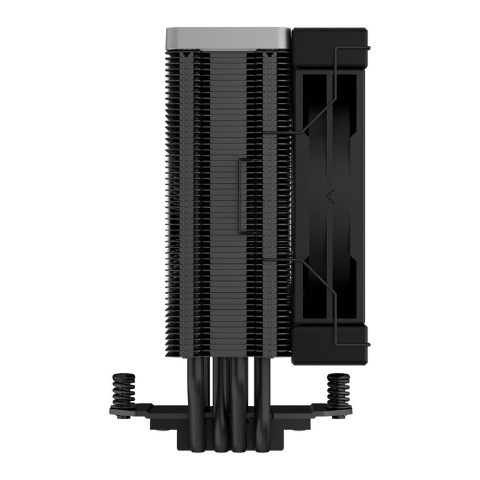 DeepCool AK400 ZERO DARK Air CPU Cooler with 120mm Fan for Intel & AMD, 220W TDP