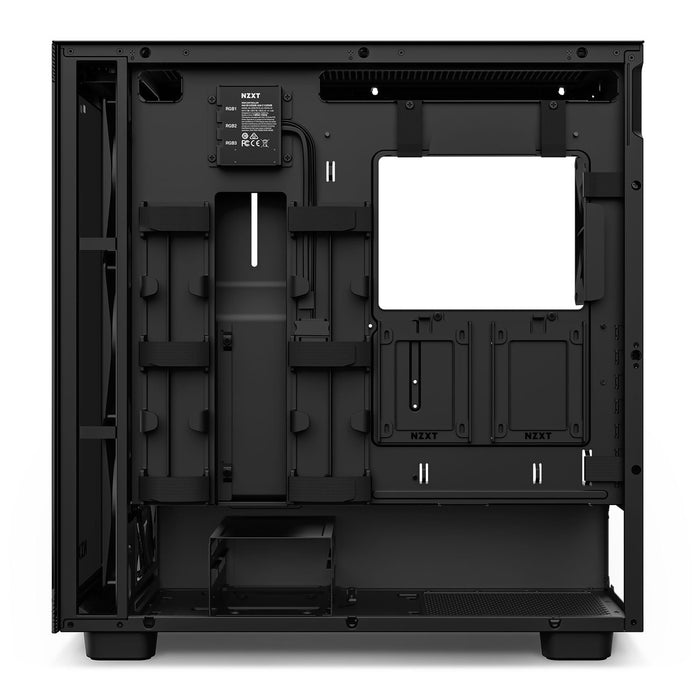 NZXT H7 Elite ATX Mid Tower Gaming PC Case, Tempererd Glass, Black (2023), CM-H71EB-02