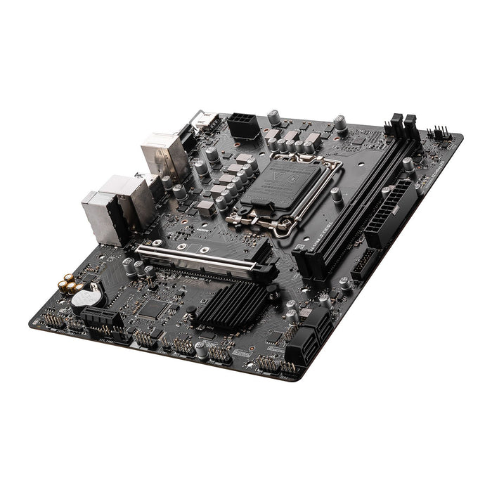 MSI Pro Intel H610M-E DDR4 Micro-ATX Gaming Motherboard, 1700