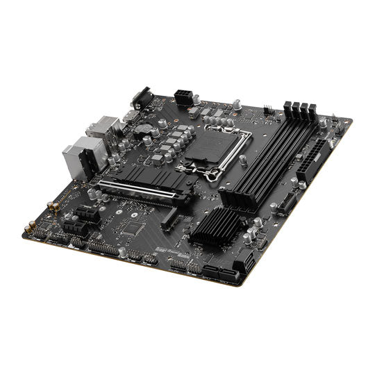 MSI PRO B760M-P Micro-ATX Gaming Motherboard, DDR5, Intel 1700