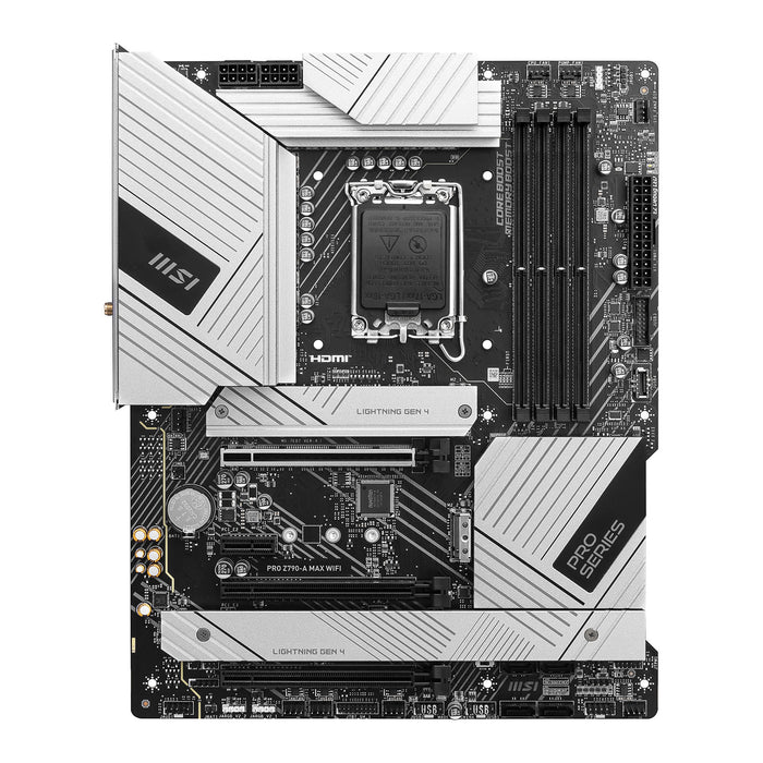 MSI Pro Z790-A MAX WiFi ATX Gaming Motherboard DDR5, Intel 1700, PCIe 5.0