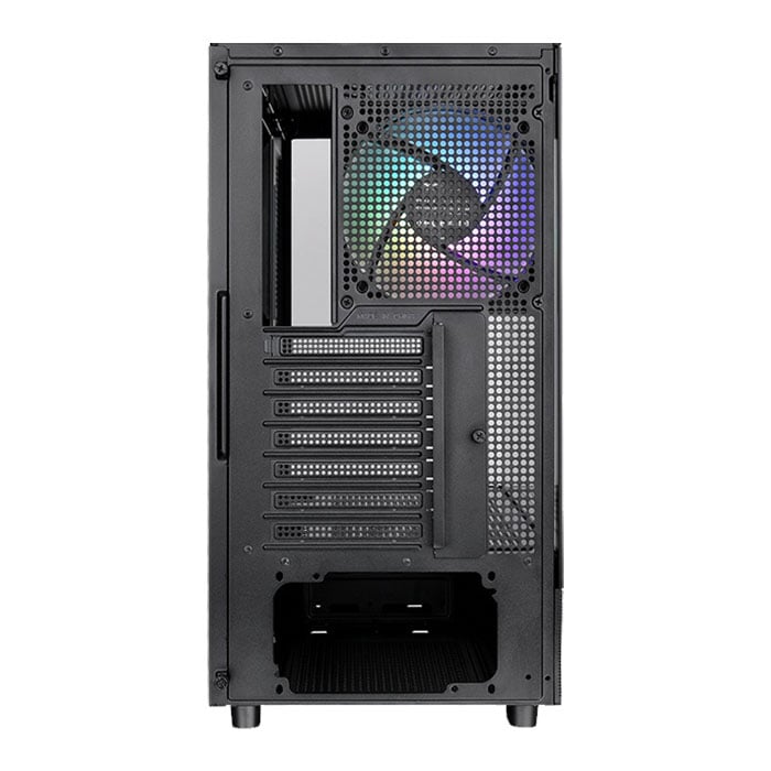 Thermaltake View 270 TG ARGB Mid Tower Gaming PC Case E-ATX, Dual Window Tempered Glass, Black
