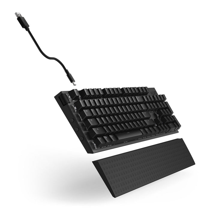 NZXT Function 2 Gaming Keyboard RGB Black NZXT SWIFT Optical Switch USB