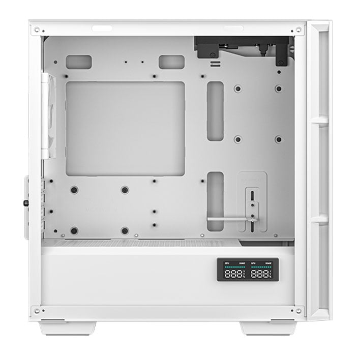 Deepcool CH360 Gaming PC Case White Tempered Glass MicroATX/Mini-ITX, ARGB