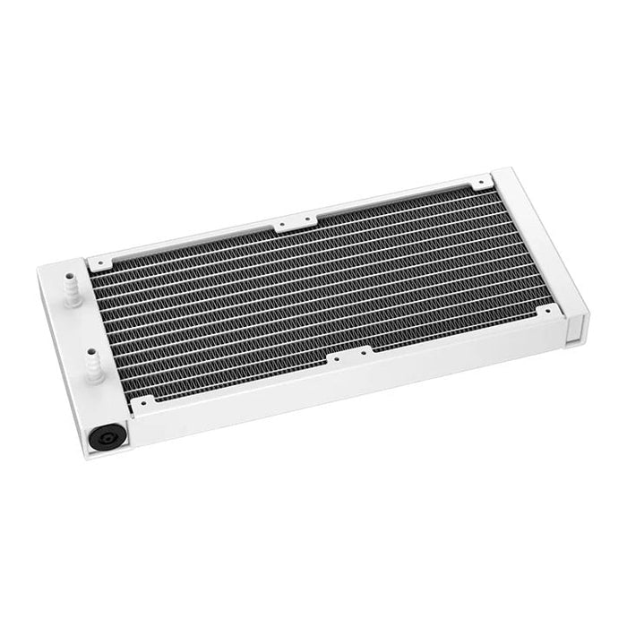 DeepCool Mystique 240mm AIO Liquid CPU Cooler for AMD & Intel, 2x 120mm Fans, White