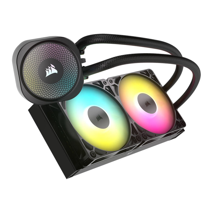 Corsair NAUTILUS 240 RS ARGB Intel/AMD AIO CPU Liquid Cooler Black