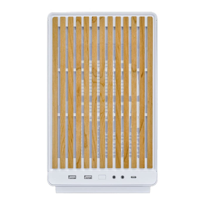 Lian Li A3 mATX Wood White Small Form Factor Steel Mesh PC Gaming Case