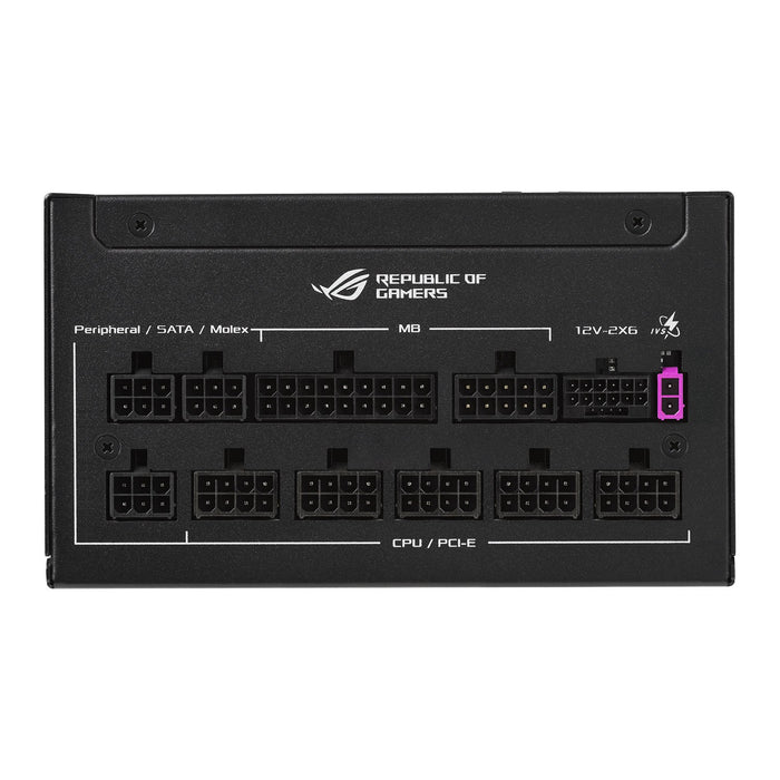 Asus ROG Strix 850W Platinum PSU, Fully Modular, 80+ Platinum, ATX 3.1, PCIe 5.0, GaN MOSFET, Intelligent Voltage Stabilizer