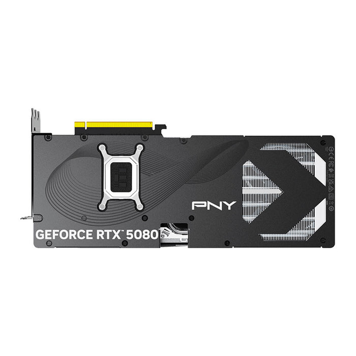 PNY NVIDIA GeForce RTX 5080 Gaming Graphics Card 16GB Overclocked Triple Fan Blackwell, 2620 MHz, GPU