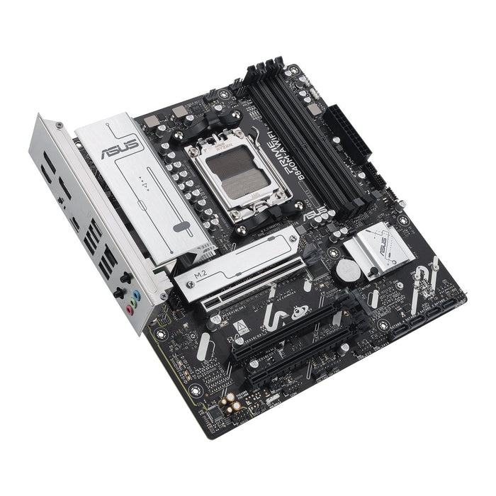 Asus Prime B840M-A WiFi Gaming Motherboard, AMD B840, AM5, Micro ATX, DDR5, Wi-Fi 6E, 2.5G LAN