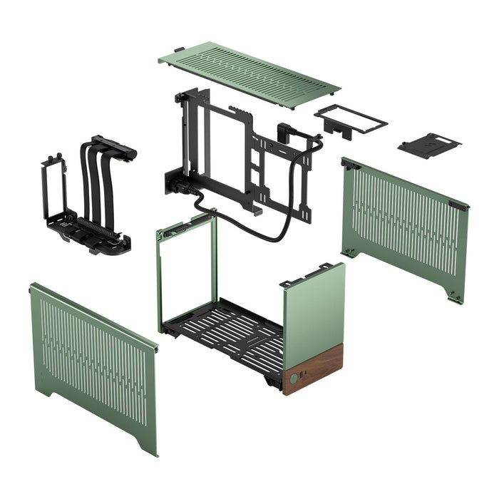 Fractal Design Terra Jade SFF Mini-ITX PC Gaming Case, Small Form Factor Chasis, mITX, SFX