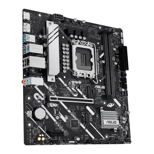 ASUS PRIME H810M‑A‑CSM Micro‑ATX Motherboard – LGA 1851, DDR5