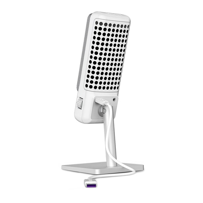 NZXT Capsule Elite Cardioid USB Gaming, Streaming, Podcasting, Recording Microphone White
