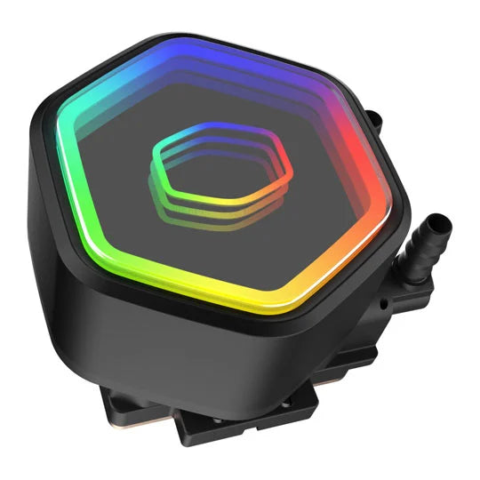 Cooler Master MasterLiquid 360 Core II – 360mm Liquid Cooler, 120mm PWM Fans