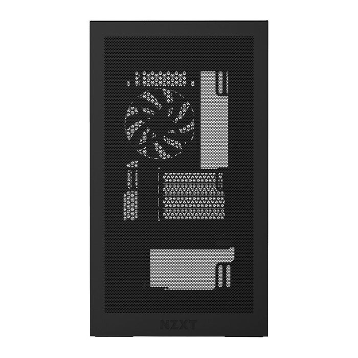 NZXT H3 Flow Gaming PC Case Black Micro-ATX, 120mm Fan, AirFlow