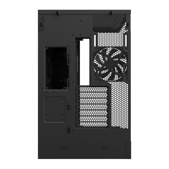 NZXT H9 Flow RGB (2025) E-ATX Desktop PC Case Mid Tower RGB Core Black