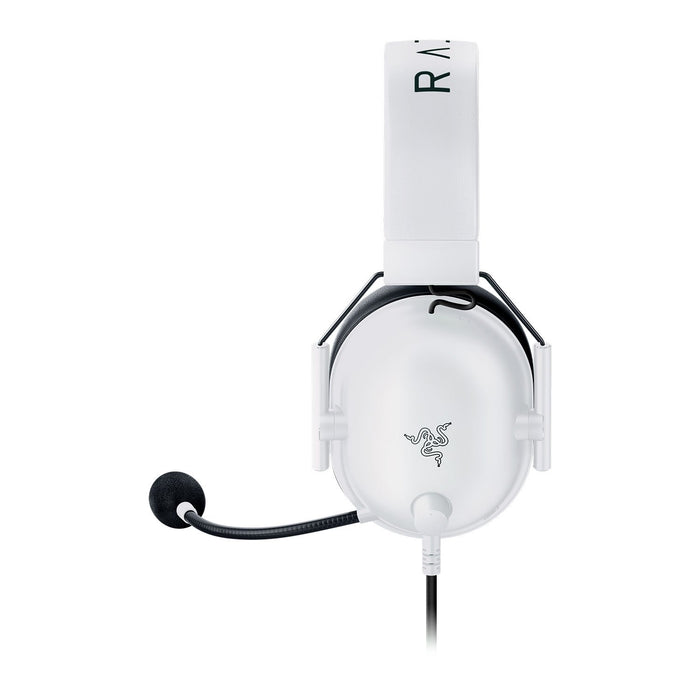 Razer BlackShark V2 X Gaming Headset, White, Over Ear Headphones for PS5, Switch, Xbox, PC