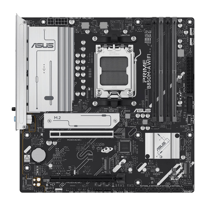 Asus Prime B850M-A WiFi AMD Motherboard B850 AM5 Micro ATX
