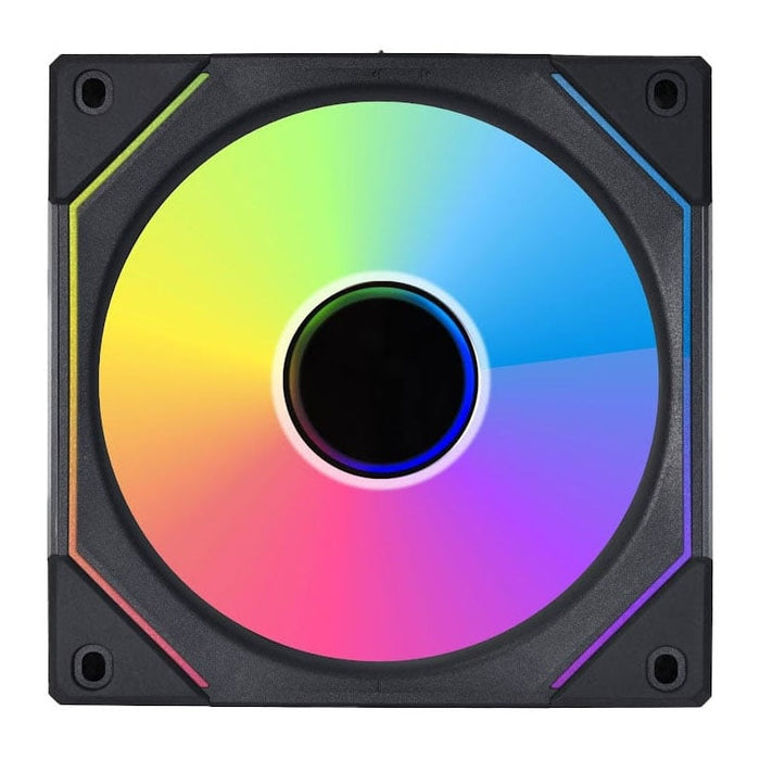 Lian Li UNI FAN SL Infinity Mirror Reverse Blade 120mm ARGB PWM Fan Black, 3 Pack With Hub