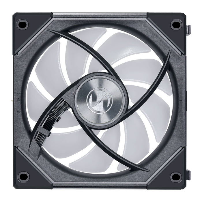 Lian Li UNI FAN SL Infinity Mirror Reverse Blade 120mm ARGB PWM Fan Black, 3 Pack With Hub