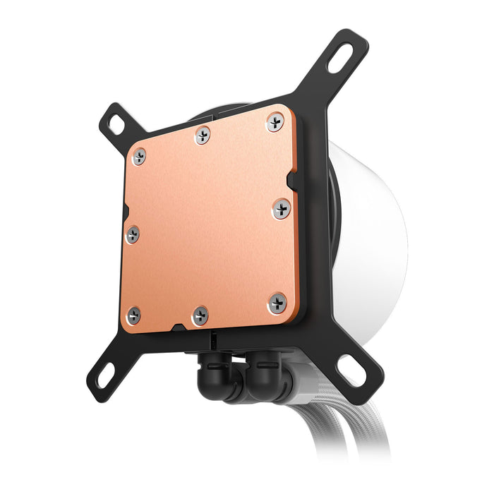 NZXT 360mm Kraken Plus RGB AIO CPU Liquid Cooler Intel/AMD with 1.54" LCD, 120mm Fans, White