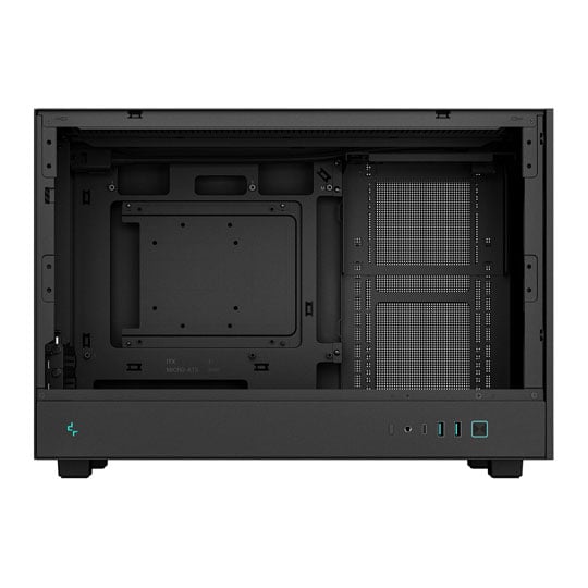 Deepcool CH260 PC Case Black Tempered Glass Micro ATX Mini-ITX Case, High Airflow