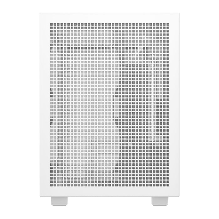 Deepcool CH260WH PC Case White Tempered Glass Micro ATX Mini-ITX Case, High Airflow