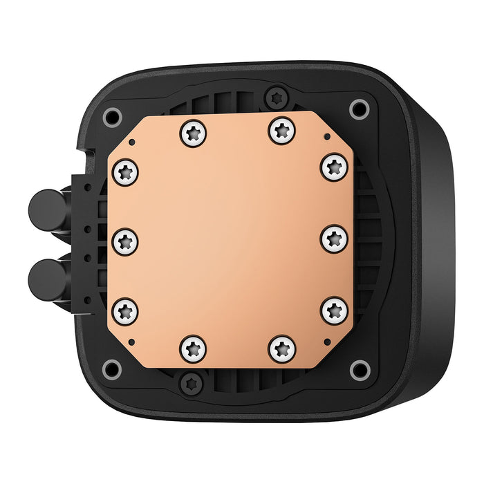 DeepCool 240mm LE240 V2 AIO CPU Liquid Cooler for Intel & AMD, 2x 120mm ARGB Fans Black