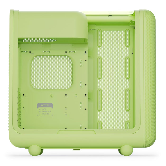 HYTE X50 Matcha Milk Mid‑Tower Case – E‑ATX / High Airflow