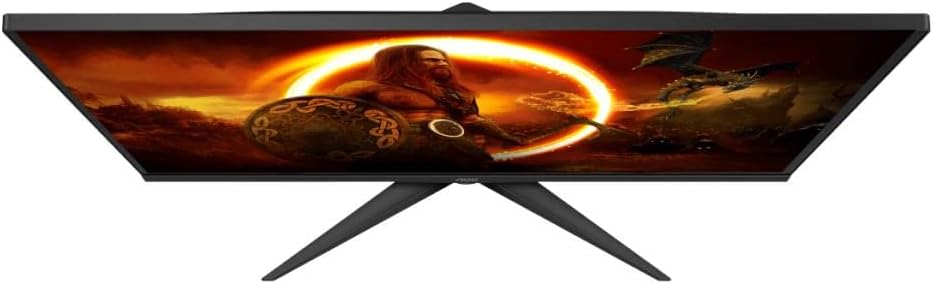 AOC 27" 3-Side Frameless QHD Gaming Monitor Q27G2E/BK, 2560 x 1440, 1ms, HDMI, DP, 155Hz, Freesync