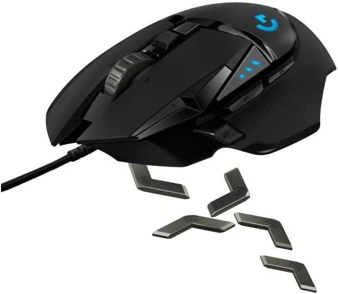 Logitech G502 HERO Wired Gaming Mouse – 25K Sensor, RGB, 11 Buttons