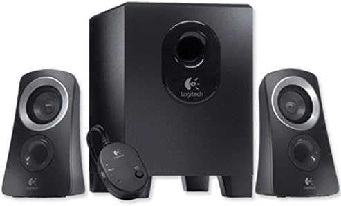 Logitech Z313 2.1 Speaker System with Subwoofer – 25W RMS Multimedia Speakers