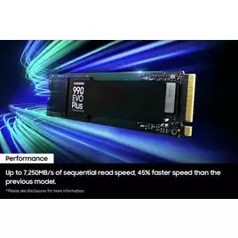 990 EVO Plus NVMe M.2 SSD Solid State Drive, 4TB - MZ-V9S4T0BW