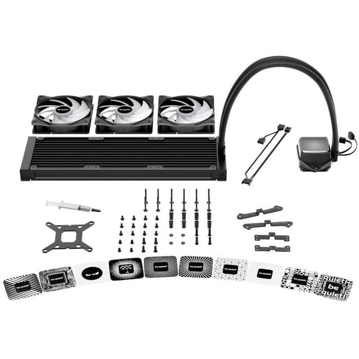be quiet! PURE LOOP 3 LX 360 – 360mm AIO Liquid CPU Cooler, Triple 120mm Fans, Black
