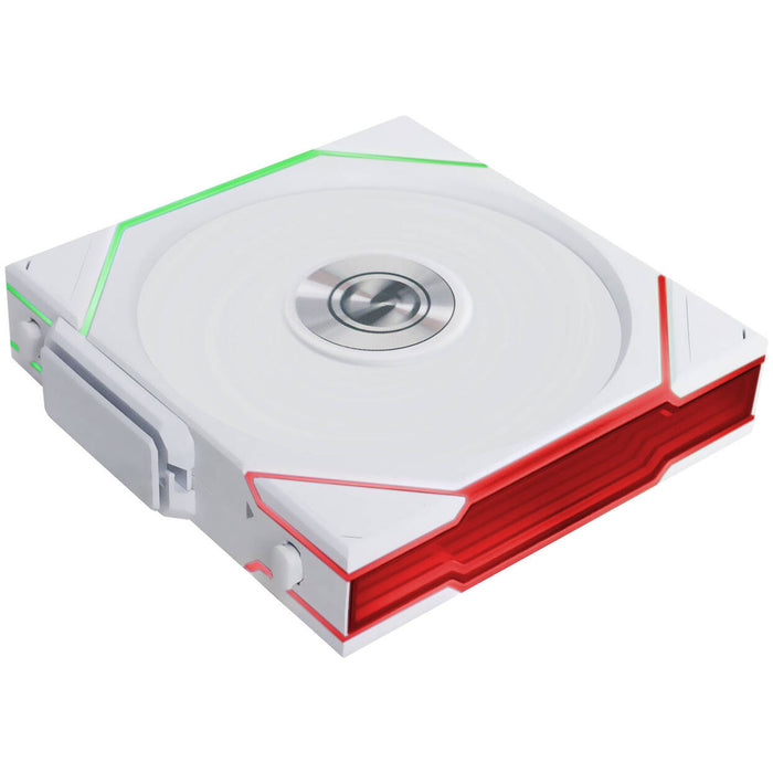 Lian Li UNI FAN TL Wireless 120 White ARGB PWM Fan – 2600RPM, LCP Blades, Wireless Control